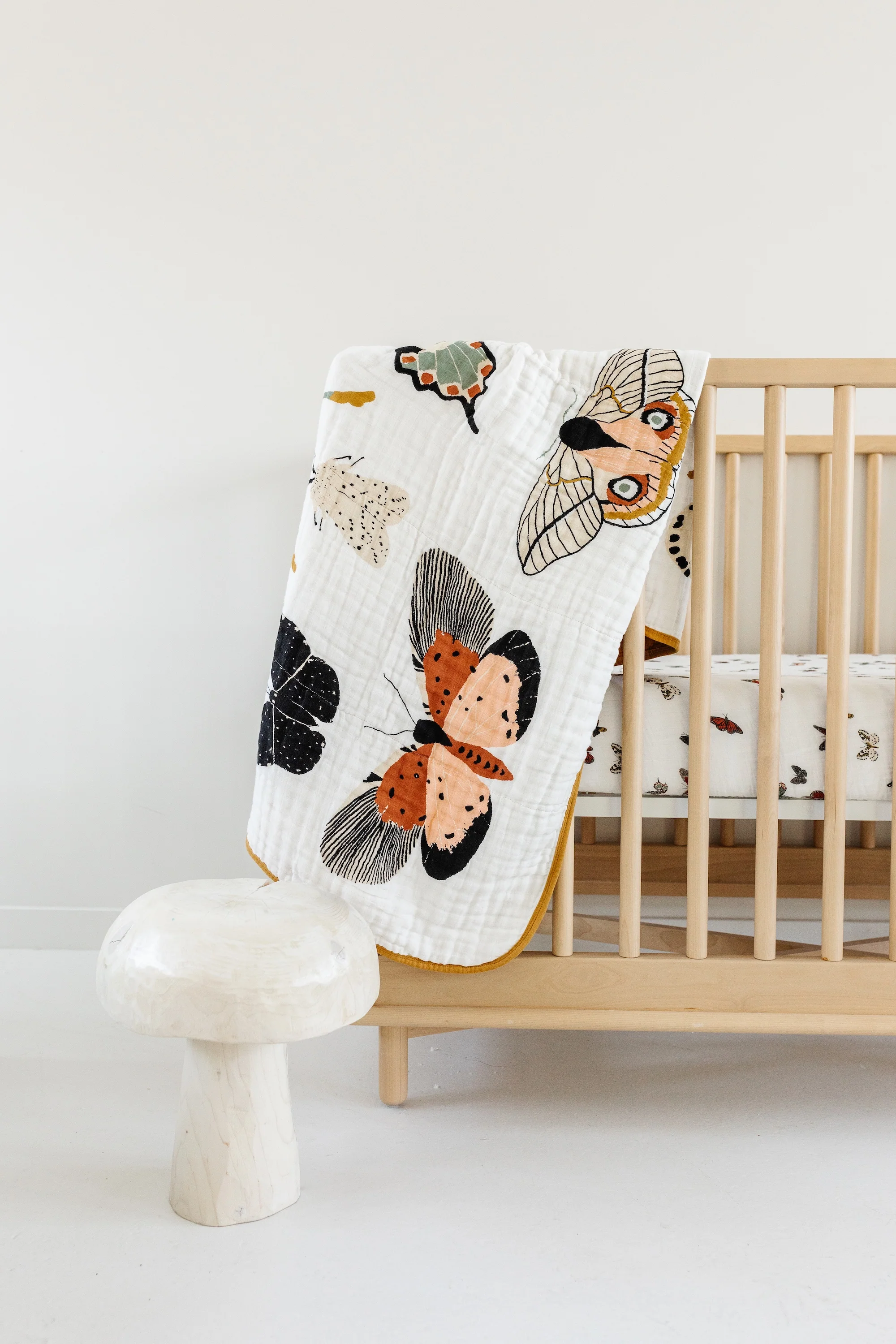 Butterfly Migration Crib Sheet - Image 3