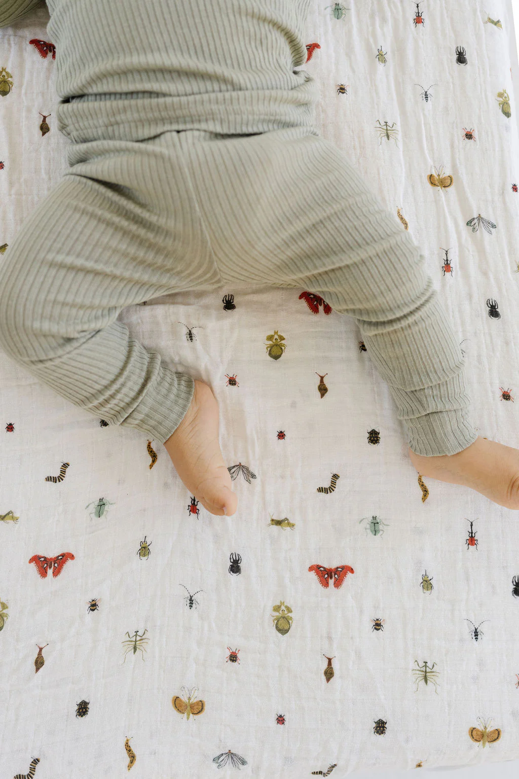 Cutie Crawlies Crib Sheet - Image 4