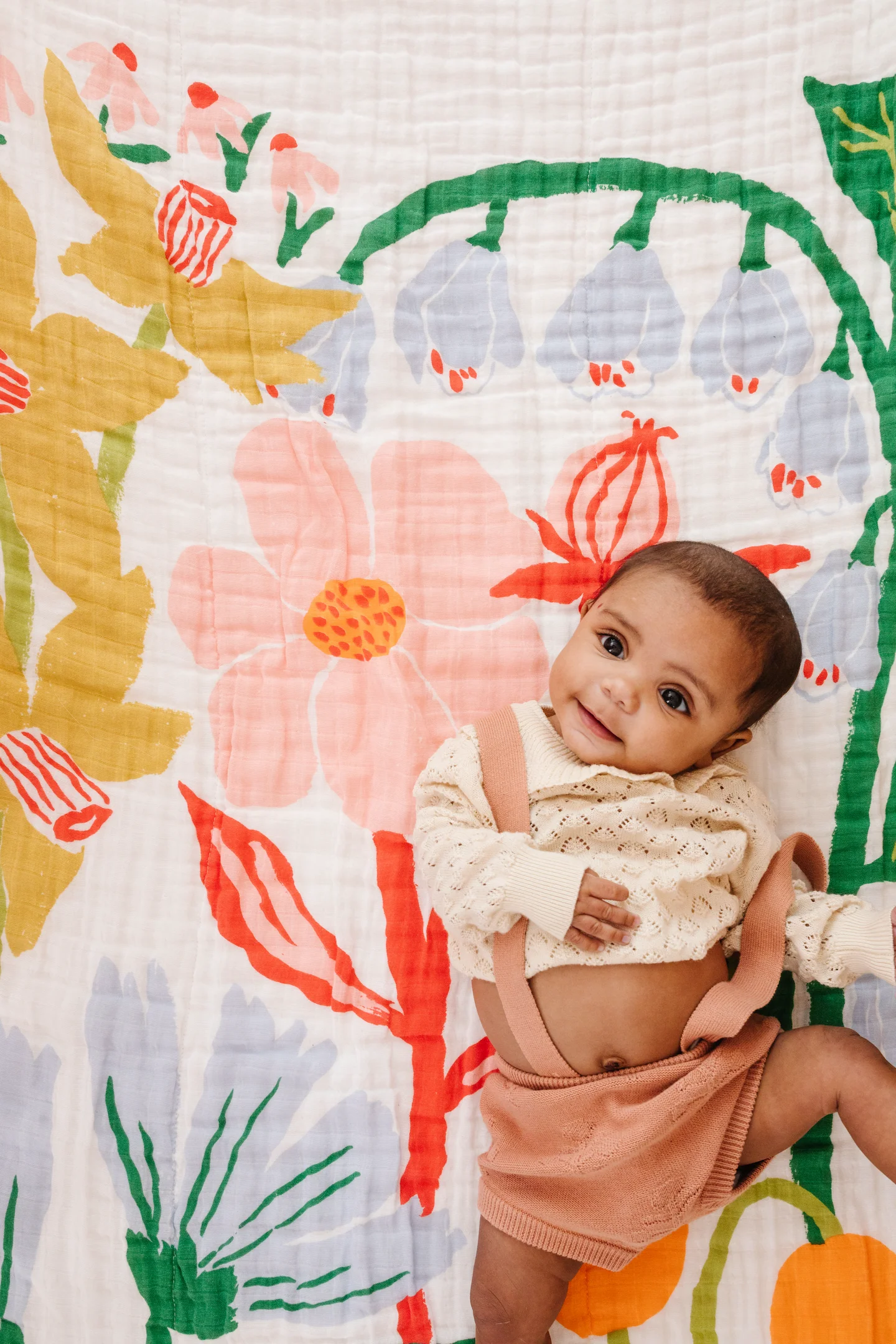 Cottage Garden Throw Blanket - Image 3