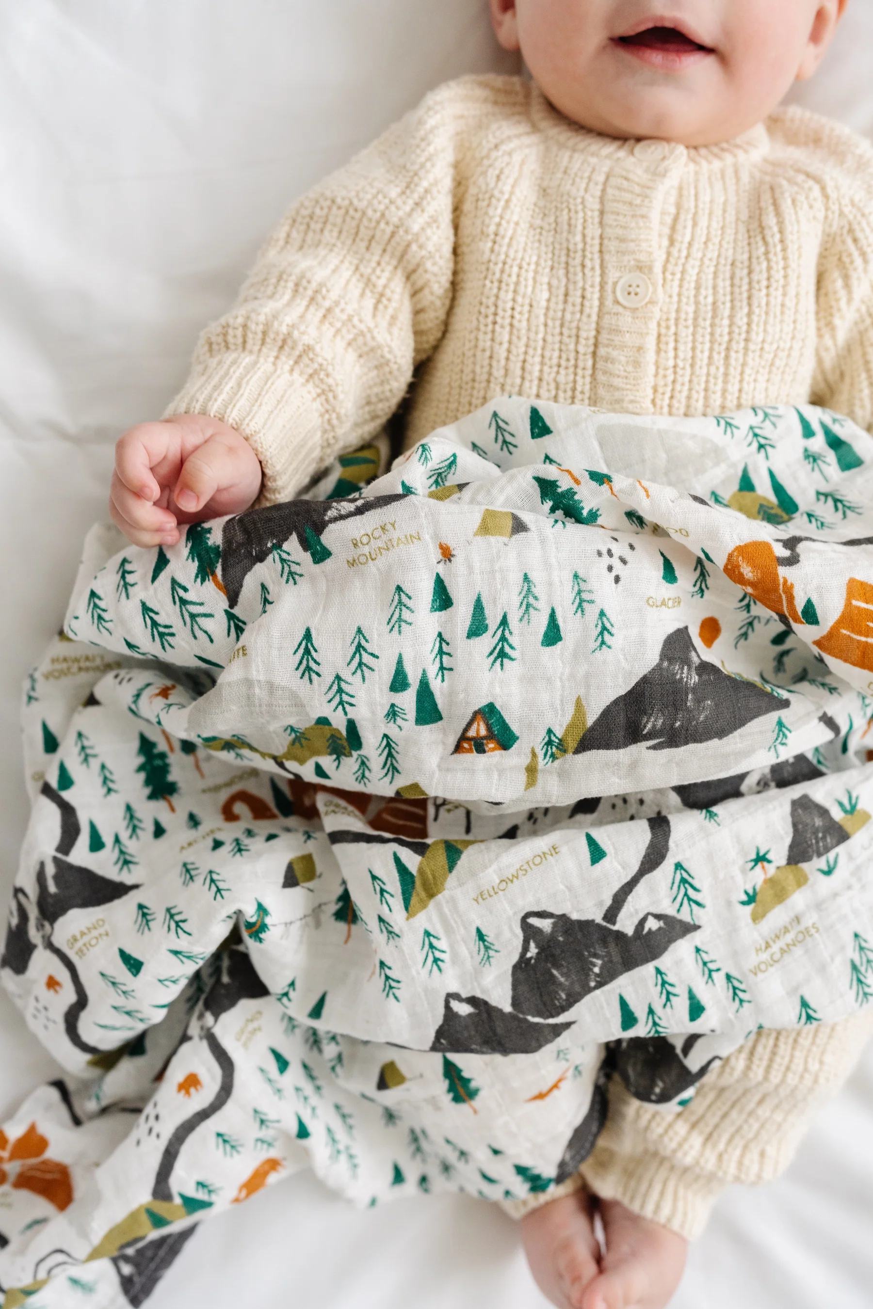 National Parks Swaddle (Mini Pattern) - Image 4